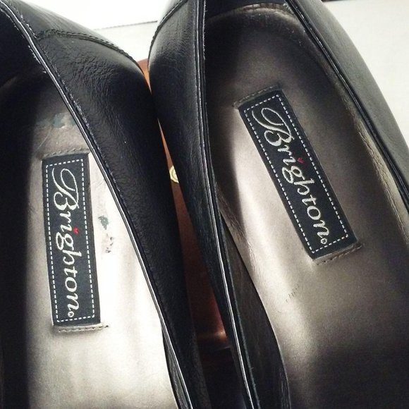 Brighton Kane Loafer Shoe Sz-8.5 Quilted Patent - Picture 5 of 12